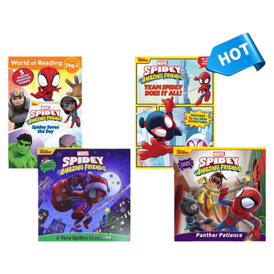 迪士尼/漫威/星球大战 World of Reading 分级读物入门级+L1+L2阶段 迪士尼经典绘本 幼儿英语启蒙阅读图画故事书 英文原版