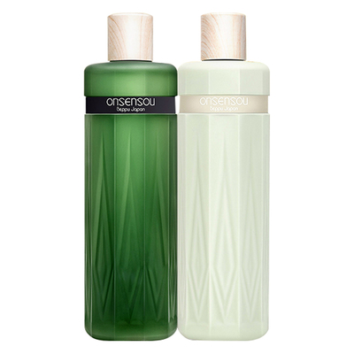 2瓶装温泉藻洗护套装日本进口