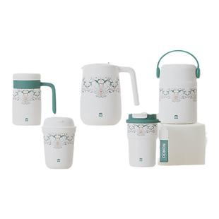 宫里的世界故宫文创缠枝莲系列咖啡杯子水杯保温杯送生日礼物礼品