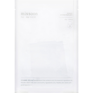 MIXSOON积雪草面膜控油保湿舒缓面膜维稳修护改善泛红镇定