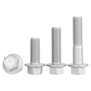 固万基10.9级达克罗细牙外六角法兰面螺栓GB5787带垫螺丝M10-M20