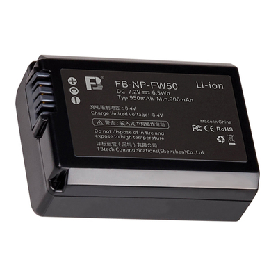 沣标NP-FW50电池RX10M4 ZVE10索尼A6100 A6400 6500 6000 A7S2/R2