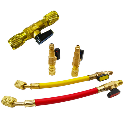 空调加液加氟阀安全阀球阀配件