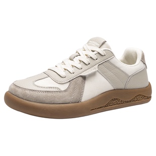 木林森男鞋2026新款春季网面休闲运动板鞋青少年软底防滑德训潮鞋