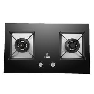 欧琳新型防干烧灶熄火自动保护燃气灶大面板灶具家用煤气灶E3001B