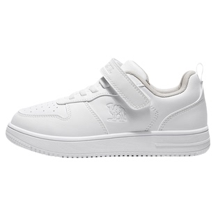 小骆驼运动鞋儿童小白鞋2026新款童鞋防滑男女童大童休闲白色板鞋