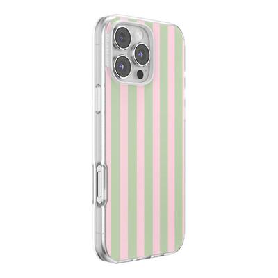 【2件7折·甜·手机壳】PopSockets泡泡骚磁吸防摔手机壳苹果iPhone16/15ProMax/Pro 镜面 黑白菱格小熊