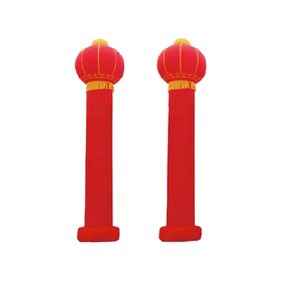 6米8米充气开业庆典广告活动灯笼立柱圆柱气模拱门气柱灯柱圆柱