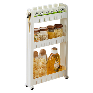 7cm10公分夹缝置物架浴室超窄缝隙架厨房冰箱边极窄收纳柜薄柜储8