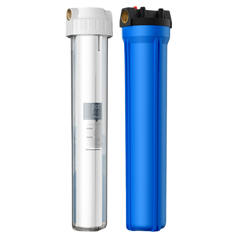 净水器前置过滤器家用全屋大流量商用自来水20寸PP棉4分6分大蓝瓶
