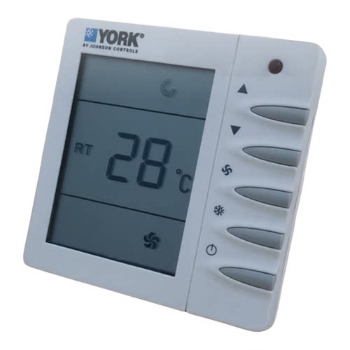 YORK约克温控器中央空调控制面板风机盘管三速开关面板2000DB