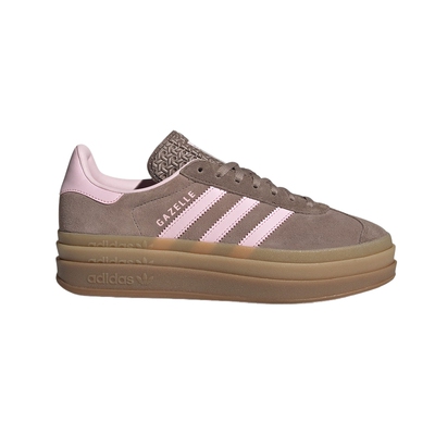 adidas阿迪达斯三叶草厚底T头鞋秋冬女GAZELLE板鞋德训鞋JQ6436