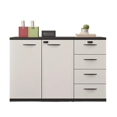 文件柜矮柜储物柜资料档案柜带锁柜子打印机柜置物柜办公室靠墙柜