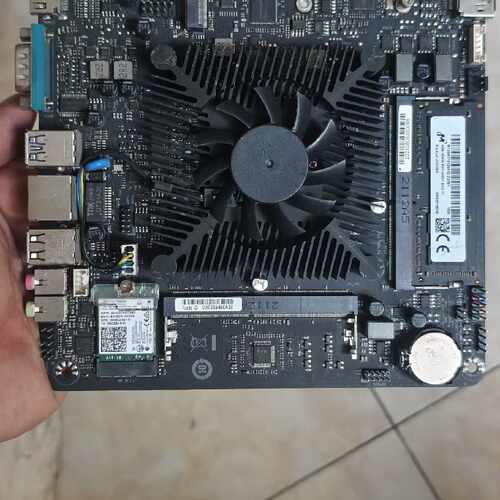 【议价】N5095-AIOITX主板 带风扇 支持DDR4双通道