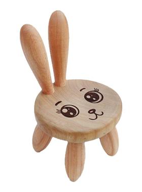 zakka实木装饰摆件创意桌面卡通