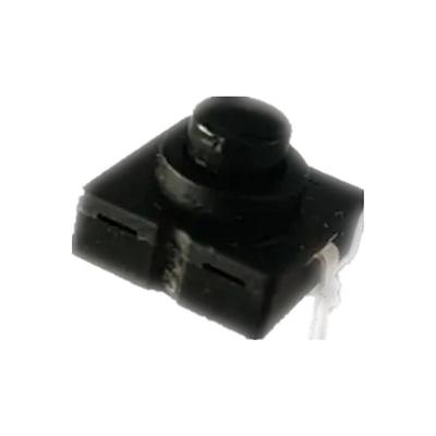 LED强光头灯3脚4脚按钮按键开关 12x12mm 戴头照明夜灯手电筒配件