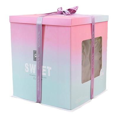 加高蛋糕盒烘焙包装盒