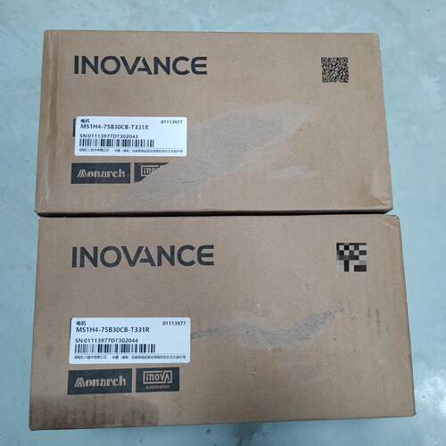 询价-MS1H4-75B30CB-T331R，汇川伺服电机750w