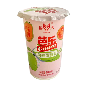 扬州网红扬大芭乐风味酸奶