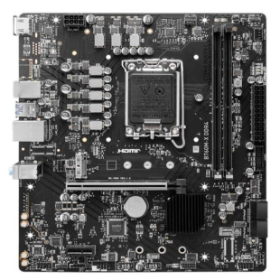 MSI/微星 MS-B760M-X B760M主板 DDR4内存成色新 支持12 13 14代