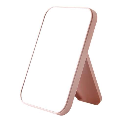 宿舍桌面小镜子梳妆镜化妆可爱女学生便携式可折叠随身简约公主镜