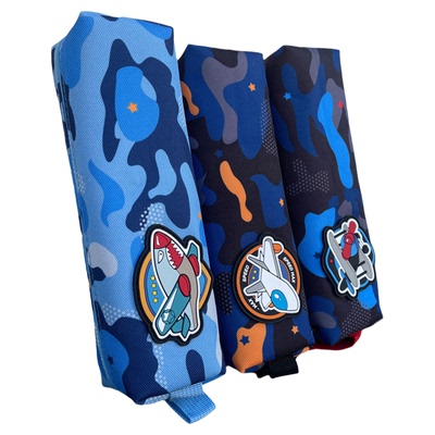 晨光文具笔袋大容量小方包帆布文具盒男生女孩铅笔盒小学生用铅笔收纳盒ins简约便携耐脏小巧学习文具收纳袋