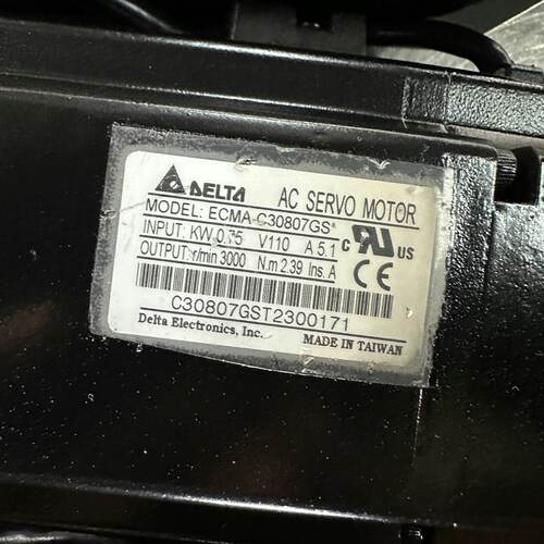 议价AB伺服电机 ECMA-C30807GS 750w 适用