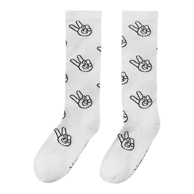 reima联名款针织透气长筒袜