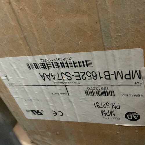 溢价-AB伺服电机 MPM-B1652E-SJ74AA 正