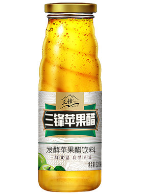 三锋苹果醋饮料320ml*12整箱夏天