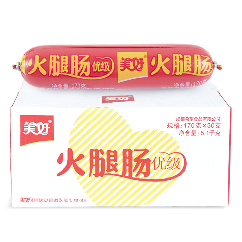 美好火腿肠即食肠优级猪肉味