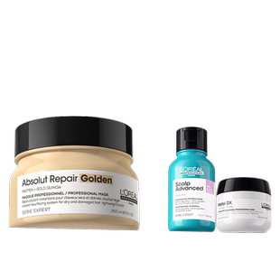 【年货速达】欧莱雅PRO专业修护干枯烫染受损奶酪罐发膜沙龙