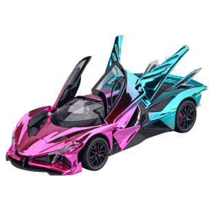 阿波罗太阳神EVO车模合金仿真超跑车汽车模型男孩玩具车赛车收藏