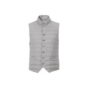 秋季新款callisto2025冬新品鹅绒保暖立领男士羽绒背心马甲