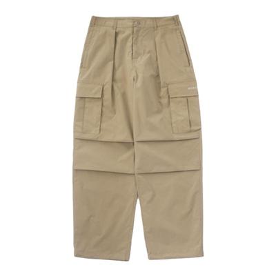 DAKYAM宽松单褶长裤伞兵裤