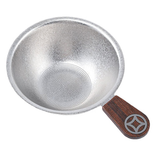 纯钛茶漏千孔一体茶叶滤网泡茶过滤器公道杯茶具配件高档细密茶滤