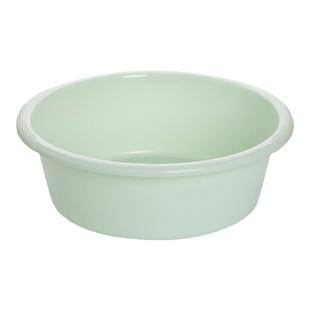 茶花脸盆加深学生宿舍洗衣服盆子洗脚盆塑料盆大号加厚塑料家用盆