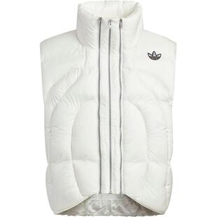 Adidas/阿迪达斯官方正品三叶草男女户外休闲时尚羽绒马甲KS8233