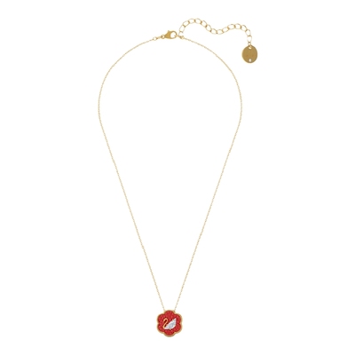 施华洛世奇天鹅礼物锁骨链