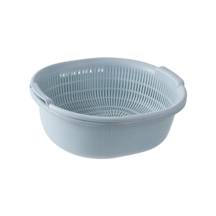 洗菜盆双层沥水篮厨房用品客厅茶几家用水果果盘篮子盆子淘菜盆篮