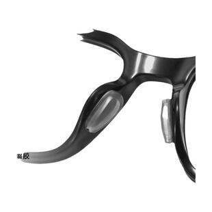 德国标准气囊眼镜鼻垫硅胶鼻托配件防滑防压痕墨镜防脱落眼睛鼻贴