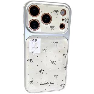 波点满屏蝴蝶结适用苹果17promax手机壳新款彩绘iphone16pro电镀水凝壳15唯美轻奢14小众高级感女款13防摔套