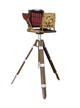 复古摄影道具橱窗做旧铁工艺