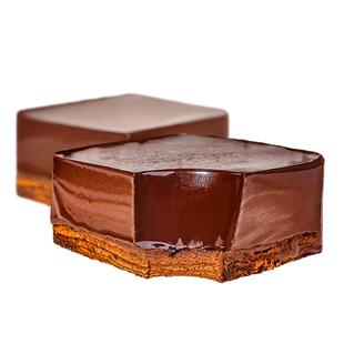 芝洛洛冰山巧克力熔岩蛋糕95g/盒网红慕斯甜品糕点休闲下午茶