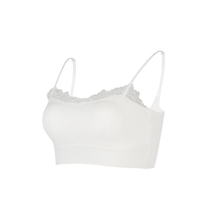 抹胸内衣女夏薄款内搭吊带背心防走光裹胸性感蕾丝美背一体文胸罩