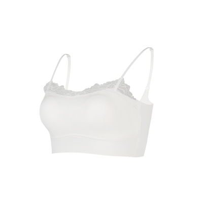 抹胸内衣女夏薄款美背背心一体