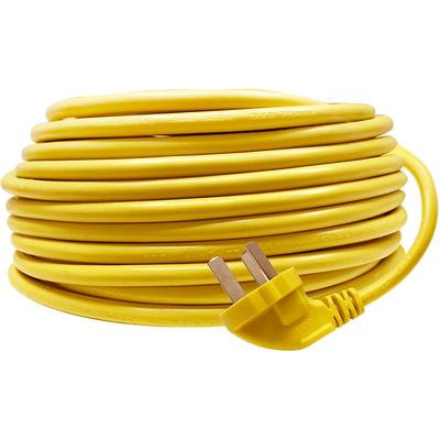 公牛纯铜国标电线3芯加长连接线