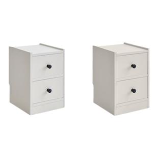 政府补贴全友家居现代简约床头柜窄款床头储物收纳柜床边小柜子KD