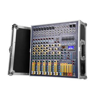 Glen Ralston格伦士顿调音台带功放一体机12路效果USB蓝牙航空箱