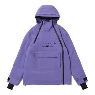 BUMP25新款滑雪服男女款单双板3M新雪丽15k防水加棉保暖滑雪外套